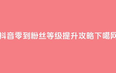 抖音零到500粉丝等级提升攻略 第1张 抖音零到500粉丝等级提升攻略 第1张