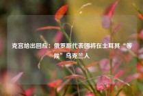 克宫给出回应：俄罗斯代表团将在土耳其“等候”乌克兰人