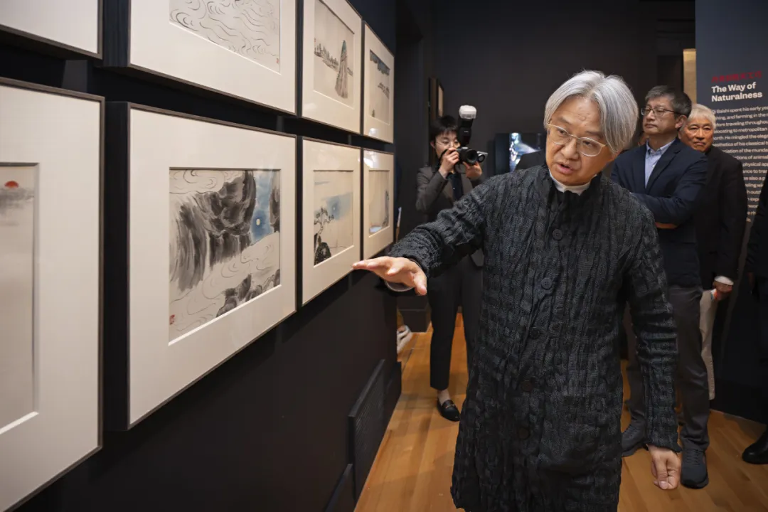 齐白石精品在波士顿展出，“白石画屋”呈现水墨挥洒  第1张