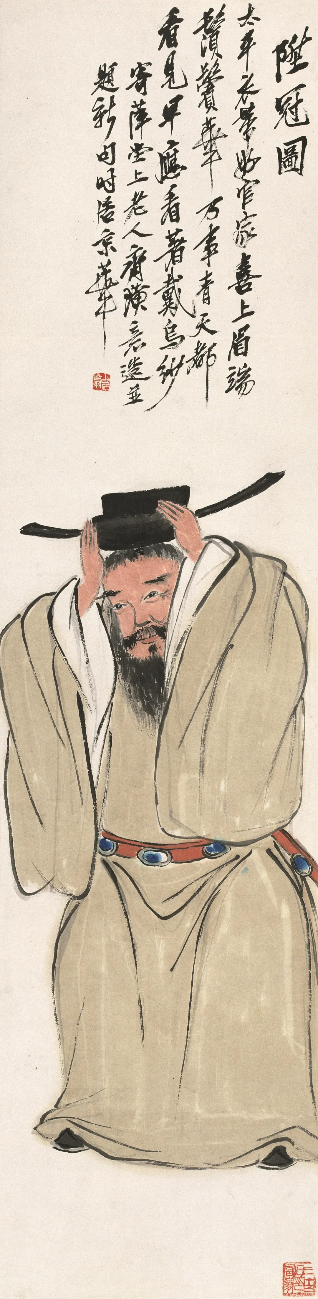 齐白石精品在波士顿展出	，“白石画屋	”呈现水墨挥洒  第15张