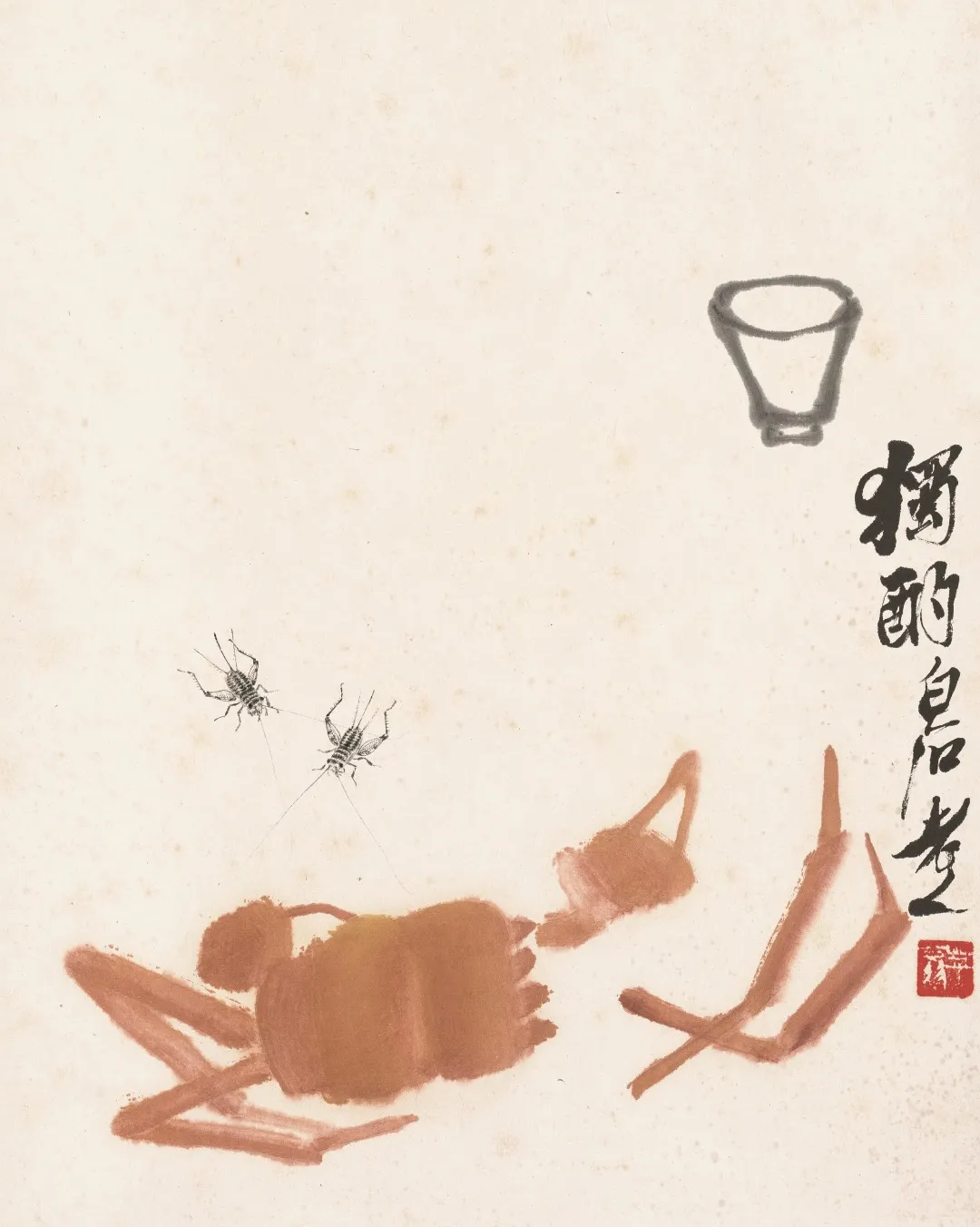 齐白石精品在波士顿展出，“白石画屋”呈现水墨挥洒  第20张