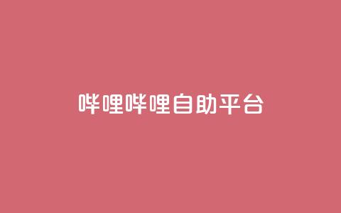 哔哩哔哩自助平台,抖音24小时业务平台 - 刷粉网免费入口 抖音全网最低价业务  第1张