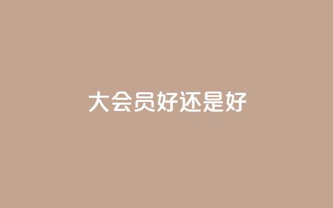 qq大会员好还是svip好,快手一秒5000赞微信支付 - qq云端秒赞官网 卡盟自助购卡平台24小时  第1张