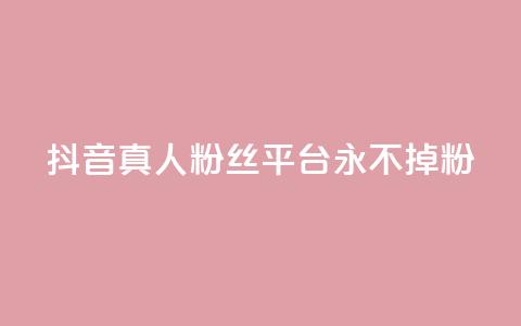 抖音真人粉丝平台 永不掉粉,qq刷访客软件手机版下载 - 抖音平台24小时自助 qq低价说说赞空间说说的网站  第1张