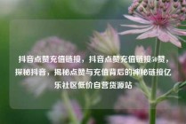 抖音点赞充值链接，抖音点赞充值链接50赞，探秘抖音，揭秘点赞与充值背后的神秘链接亿乐社区低价自营货源站