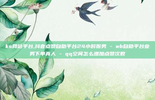 ks网站平台,抖音点赞自助平台24小时服务 - wb自助平台业务下单真人 qq空间怎么增加点赞次数  第1张