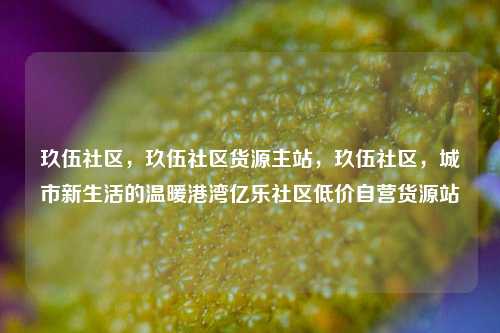 玖伍社区，玖伍社区货源主站，玖伍社区，城市新生活的温暖港湾亿乐社区低价自营货源站  第1张